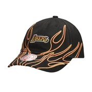 Czapka z daszkiem Mitchell & Ness NBA LA Los Angeles Lakers Flamez Strapback - 6LUXMM20018 LALBLCK Mitchell & Ness