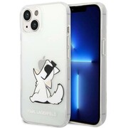 Etui Karl Lagerfeld Choupette Fun na iPhone 14 Plus - przezroczyste Karl Lagerfeld