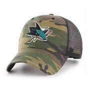 Czapka z daszkiem 47 Brand NHL San Jose Sharks Trucker Camo - H-CBRAN22GWP-CM 47 Brand