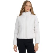 Kurtka damska puchowa 4F F0706 chłodny jasny szary 4FRAW25TDJAF0706 27S 4F