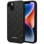 Etui Karl Lagerfeld Saffiano Mono Metal Logo na iPhone 14 Plus - czarne Karl Lagerfeld
