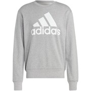 Bluza męska adidas Essentials French Terry Big Logo szara IC9326 adidas