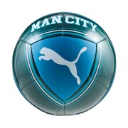 Piłka nożna Puma MCFC Culture turkusowo-niebieska 84976 13 Puma