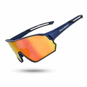 Rockbros okulary sportowe z polaryzacją niebieskie Rockbros