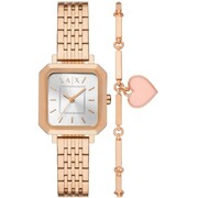 Zegarek Damski + Bransoletka ARMANI EXCHANGE AX7164SET + BOX Armani Exchange