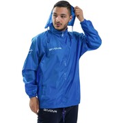 Kurtka Givova Rain Basico niebieska RJ001 0002 Givova