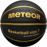 Piłka koszykowa Meteor Cellular 7 czarno-złota 16697 7 Meteor