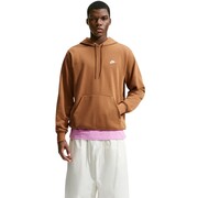 Bluza męska Nike Club FT PO Hoodie jasny brąz FN3866 270 Nike