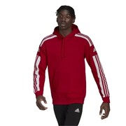 Bluza męska adidas Squadra 21 Sweat Hoody czerwona HC6282 adidas teamwear