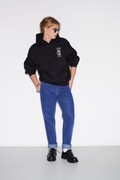 HT x AK Bluza z kapturem Black męska Harp Team