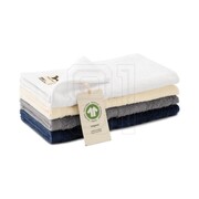 Ręcznik mały unisex Organic (GOTS) (migdałowy)
