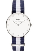 ZEGAREK DAMSKI DANIEL WELLINGTON Glasgow Silver DW00100082 + BOX Daniel Wellington