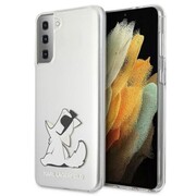 Etui Karl Lagerfeld Choupette Fun na Samsung Galaxy S21+ - przezroczyste Karl Lagerfeld