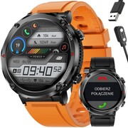 SMARTWATCH MĘSKI GRAVITY GT21-2 - BLUETOOTH CALL, DODATKOWY PASEK (sg025b) Gravity