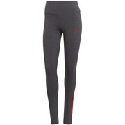 Legginsy damskie adidas Loungewear Essentials szaro-czerwone HD1770 adidas