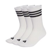 Skarpety adidas 3-Stripes Cushioned Sportswear Crew 3 pair biało-czarne JZ0532 adidas