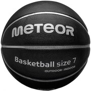 Piłka koszykowa Meteor Cellular 7 czarno-srebrna 16698 7 Meteor
