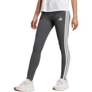 Legginsy damskie adidas Essentials 3-Stripes Cotton szare JZ3299 adidas