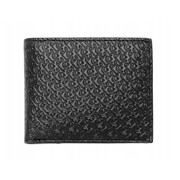 Portfel męski skórzany Calvin Klein CK Mały Czarny - LZ04G1066G-UB1 Calvin Klein