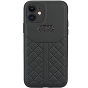 Etui Audi Genuine Leather na iPhone 11 / Xr - czarne Audi