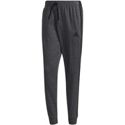 Spodnie męskie adidas Essentials French Terry Tapered Cuff 3-Stripes Pants szare H12256 adidas