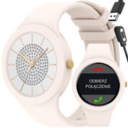 SMARTWATCH DAMSKI GRAVITY GT14-1 - ROZMOWY BLUETOOTH, WŁASNE TARCZE (sg026a) Gravity