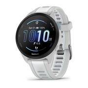 Zegarek sportowy Garmin Forerunner 165 Music AMOLED 43mm Mist Grey Whitestone Garmin
