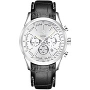 Zegarek Męski Giewont Chronograph Sapphire Srebrny GW7650-A1 Giewont