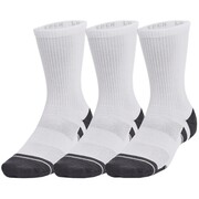 Skarpety Under Armour Performance Tech 3 pary biało-czarne 1379512 100 Under Armour