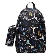 Plecak szkolny sportowy Air Jordan plus piórnik czarny - 9B0503-F69 Jordan