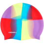 Czepek pływacki silikonowy Crowell Multi Flame kolorowy kol.10 Crowell
