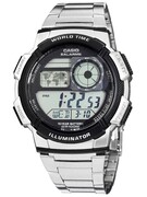 ZEGAREK MĘSKI CASIO AE-1000WD 1A (zd073h) - WORLD TIME + BOX Casio