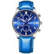 Zegarek Męski Giewont Chronograph Sapphire Niebieski GW5630-A5 Giewont