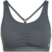 Stanik sportowy damski adidas Coreessentials Medium-Support szary HD7686 adidas
