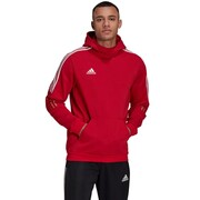 Bluza męska adidas Tiro 21 Sweat Hoody czerwona GM7353 adidas teamwear