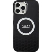Etui Audi IML Big Logo MagSafe na iPhone 13 Pro Max - czarne Audi