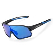 Rockbros okulary dziecięce z polaryzacją czar-nieb Rockbros