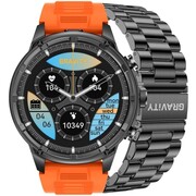 SMARTWATCH MĘSKI GRAVITY GT41-4 - BLUETOOTH CALL, DODATKOWA BRANSOLETA (sg053d) Gravity