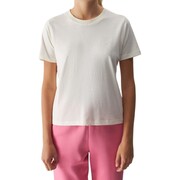 Koszulka damska 4F F1650 kremowy 4FWAW24TTSHF1650 12S 4F