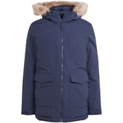 Kurtka męska adidas Parka Hooded Fur granatowa IK0552 adidas