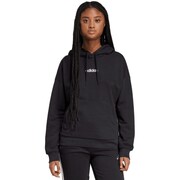 Bluza damska adidas Essentials Linear French Terry Hoodie czarna JV7841 adidas