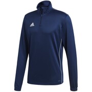 Bluza męska adidas Core 18 Training Top granatowa CV3997 adidas teamwear