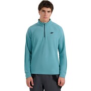 Bluza polarowa męska 4F M065 morska zieleń 4FWAW25UFLEM065 46S 4F