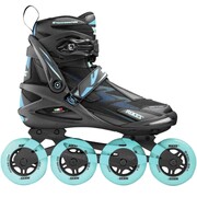 Łyżworolki Roces Helium II W Tif czarno-niebieskie 400872 00001 Roces