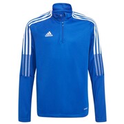 Bluza dla dzieci adidas Tiro 21 Training Top Youth niebieska GM7322 adidas teamwear