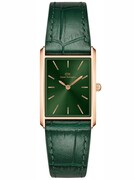 ZEGAREK DAMSKI DANIEL WELLINGTON Bound Crocodile Emerald Rose Gold 22mm DW00100694 + BOX Daniel Wellington