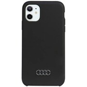 Etui Audi Silicone Case na iPhone 11 / Xr - czarne Audi
