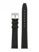Pasek skórzany do zegarka W104 - czarny - 18mm Pacific