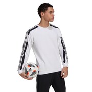 Bluza męska adidas Squadra 21 Sweat Top biała GT6641 adidas teamwear