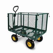 Wózek ogrodowy, wywrotka, humberg, 250 litrów, 52x97 cm, zielony Humberg